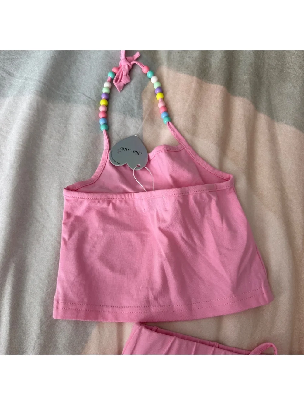 Ellie + Mila halter skort set